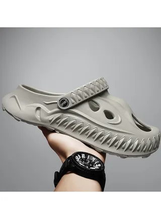 Wear Non Slip Lightweight Perforated Shoes For External Wear 