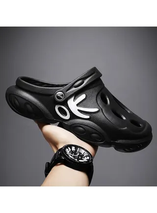 Wear Non Slip Lightweight Perforated Shoes For External Wear 