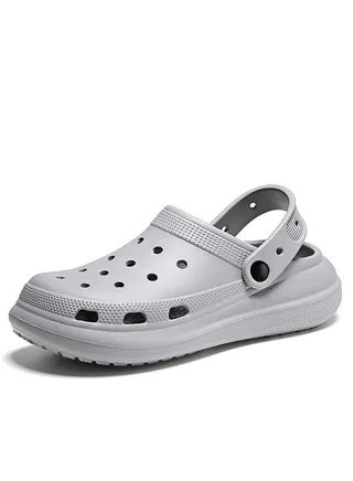 Wear Non Slip Lightweight Perforated Shoes For External Wear 