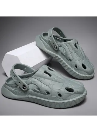 Wear Non Slip Lightweight Perforated Shoes For External Wear 