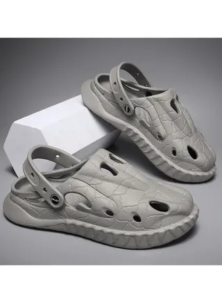 Wear Non Slip Lightweight Perforated Shoes For External Wear 