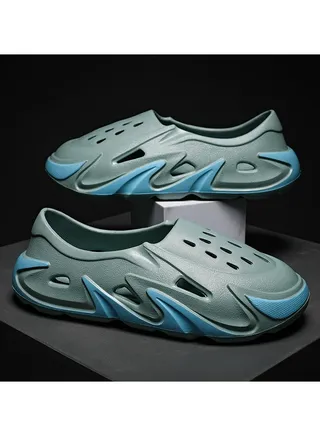 Wear Non Slip Lightweight Perforated Shoes For External Wear 
