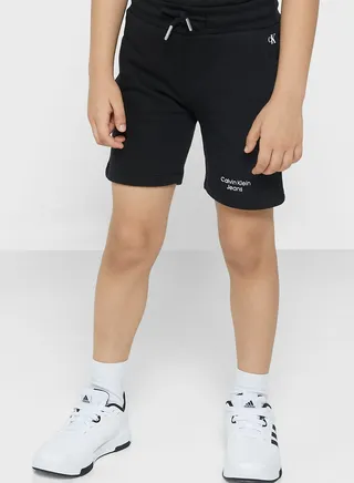 Kids Stack Logo Shorts 