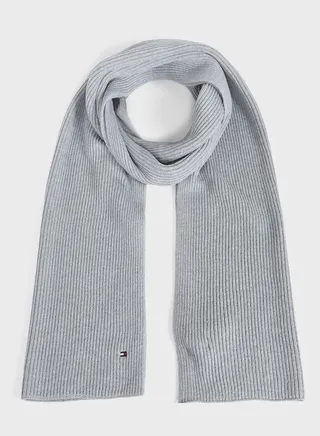 Essential Organic Flag Knit Scarf
