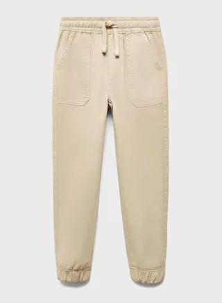 Kids Light Wash Trousers 