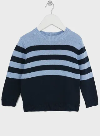 Infant Striped Sweater 