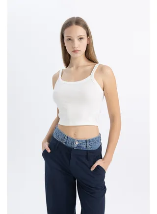 Woman Fitted Knitted Top 