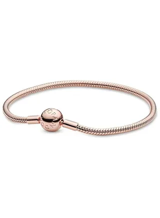 Pandora Jewelry Moments Snake Chain Pandora Rose Bracelet 