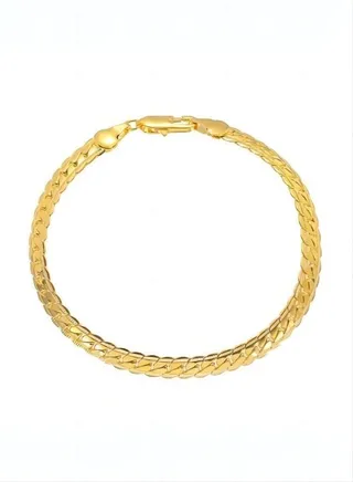 18K Gold Plated Chain Bracelet 