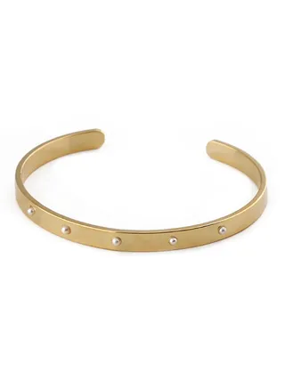 Pearl Multi Stone Bangle 
