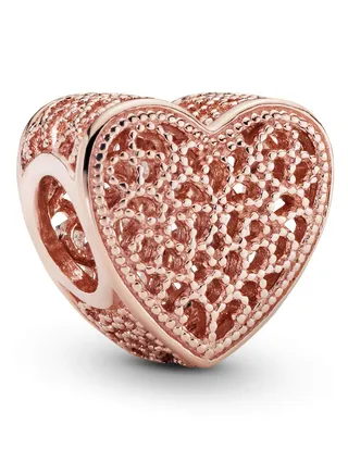 Pandora Rose Openwork Heart Charm 781811 