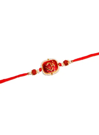 Designer Handcrafted Rakhi Multicolour 