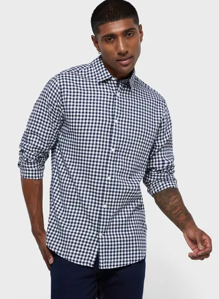 Checked Slim Fit Shirt 