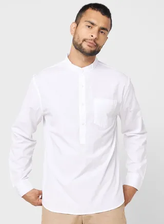Grandad Collar Shirt