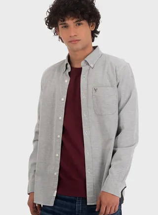 Button Down Slim Fit Shirt