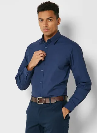 Stretch Poplin Shirt