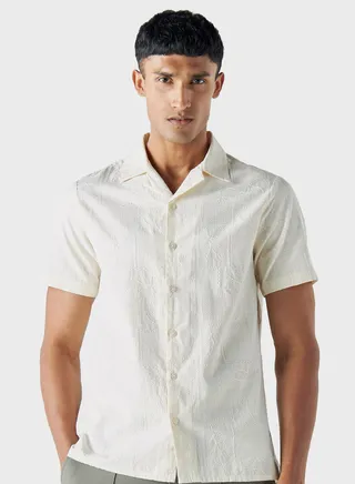 Embroidered Regular Fit Shirt 