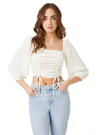 BLOUSE WOVEN TOP 