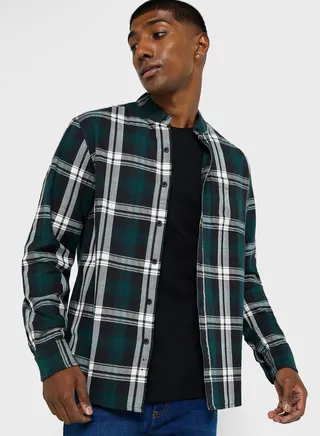 Checkered Long Sleeve Shirt 