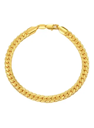 18K Gold Plated Chain Bracelet 
