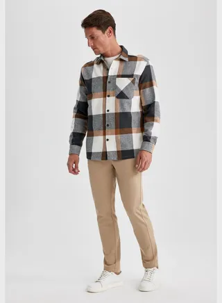 Checked Regular Fit Shirt