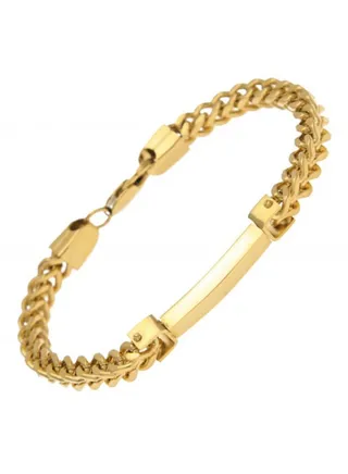 Stainless Steel Keel Chain Bracelet 6 mm 