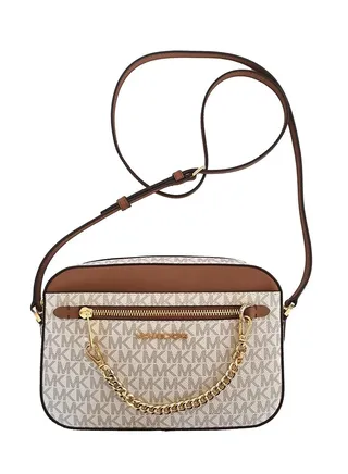 Michael Kors Women's Jet Set Item LARGE EAST WEST CHAIN Crossbody 