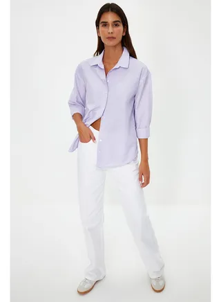 Cyclamen Loose Fit Shirt 