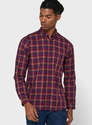 Checked Superfine Mercerized Shirt 