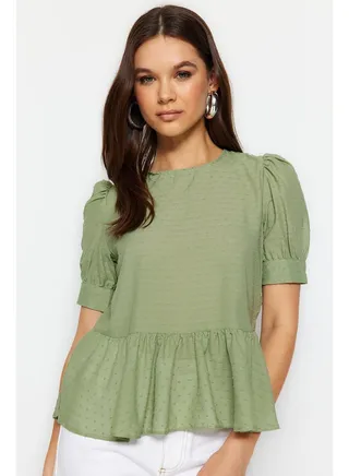 Woman Blouse Mint 
