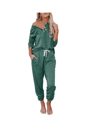 Womens 2 Piece Outfits Pajamas Sets Summer Lounge Sets Loungewear Sweatsuits with Sweatpants 