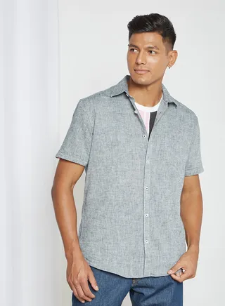 Short Sleeve Shirt Grey 