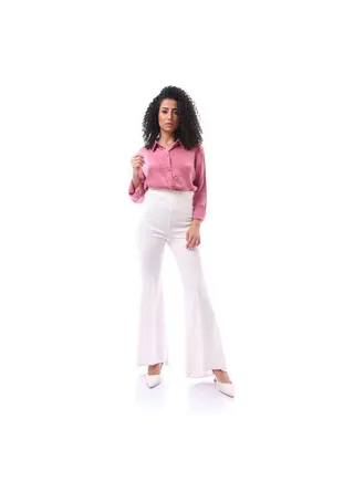 Long Sleeves Buttoned Stan Shirt - Dark Cashmere 