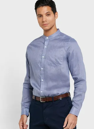 Linen Blend Shirt 