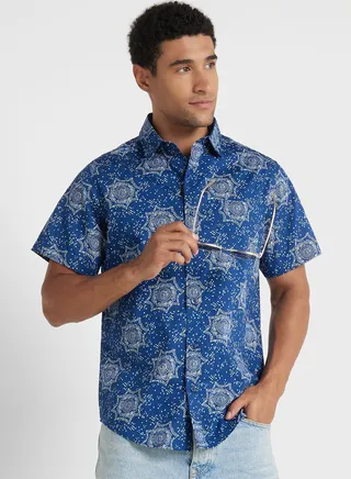 Geo Print Shirt 