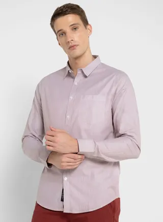 Classic Slim Fit Pure Cotton Casual Shirt
