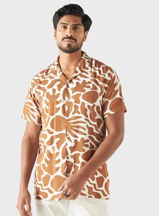 Textured Regular Fit Shirt 