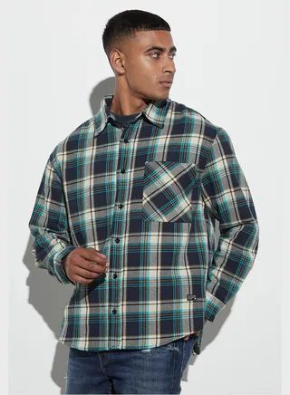 Checked Regular Fit Shirt 