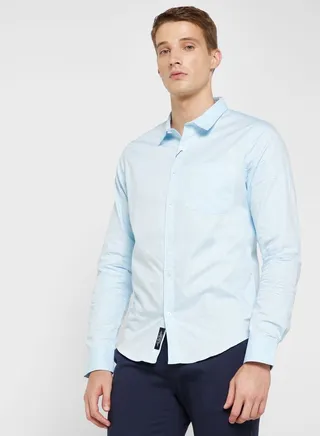 Classic Slim Fit Casual Pure Cotton Shirt 