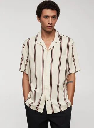 Stripe Slim Fit Shirt 