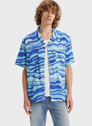 Casual Printed Regular Fit Shirt 