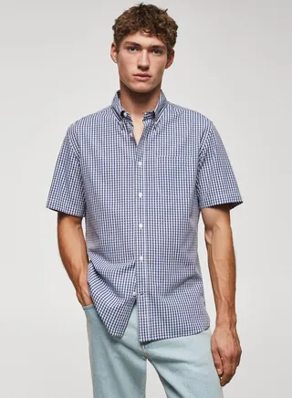 Checked Regular Fit Shirt 