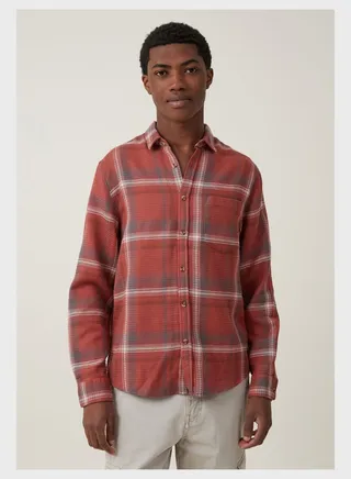 Checked Regular Fit Shirt