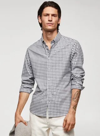 Checked Regular Fit Shirt 