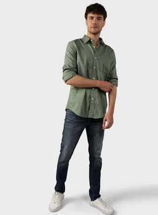 Printed Slim Fit Shirt