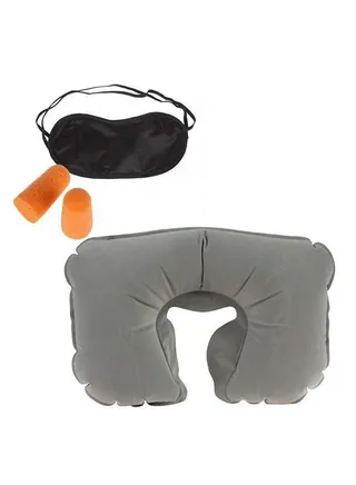 3-Piece Travel Set Grey 