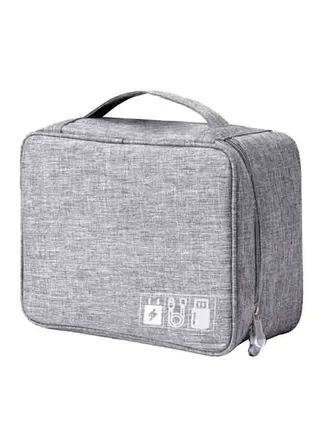 Waterproof Cable Storage Bag Grey 