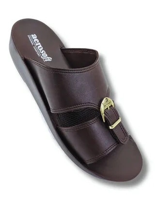 Aerosoft Men's Slippers G8320 Brown 