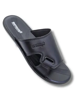 Aerosoft Men's Slippers P4023 Black 