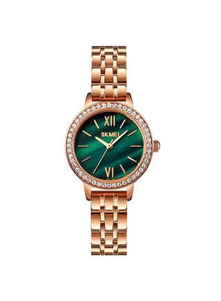 Women's 1711 3ATM Waterproof Japan Stainless Steel Back  Quartz Watch 